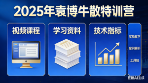 2025 袁博牛散特训营：开启你的游资之路-小艺的虚拟电商库